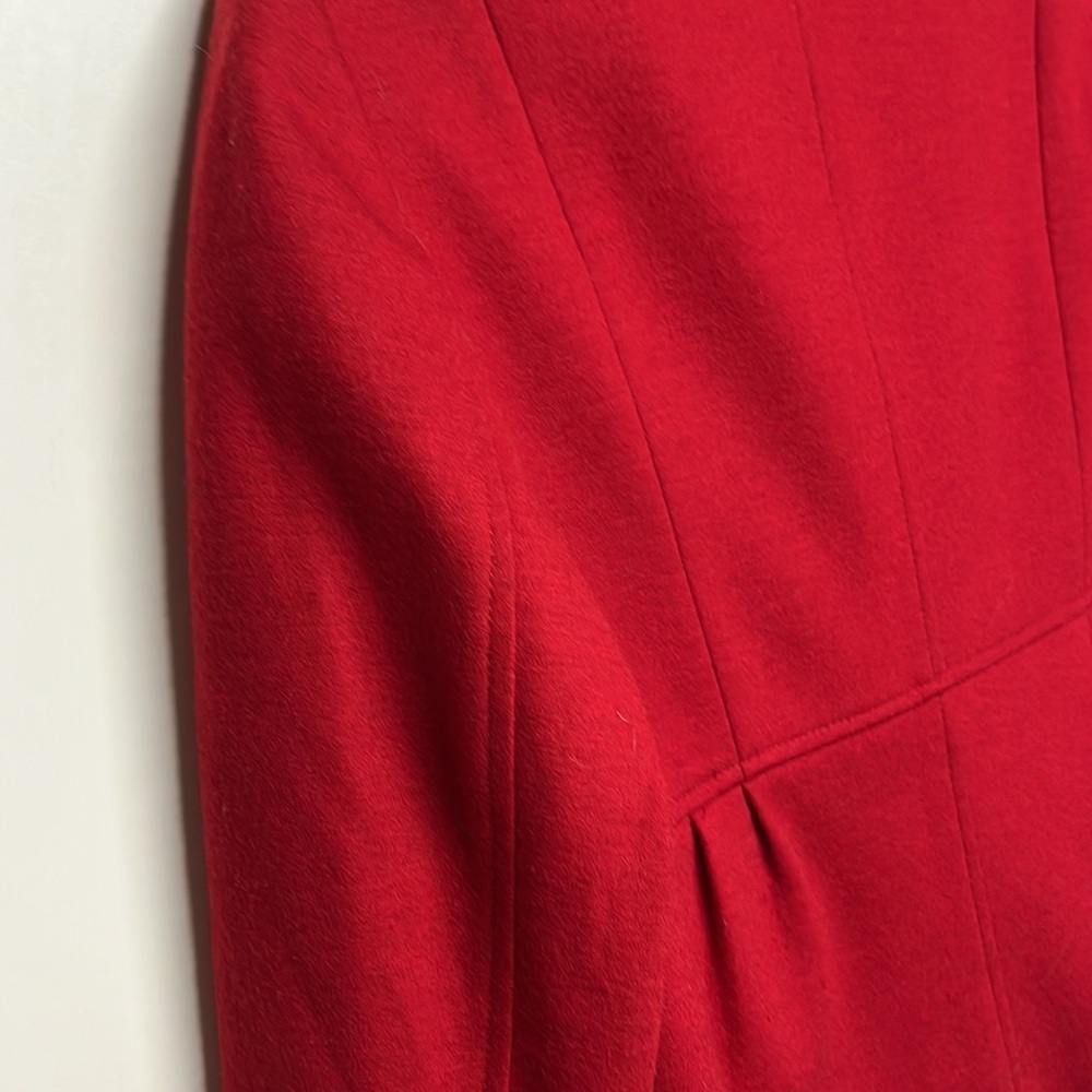 Talbots Red Double Breasted Jacket - image 6